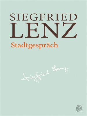 cover image of Stadtgespräch